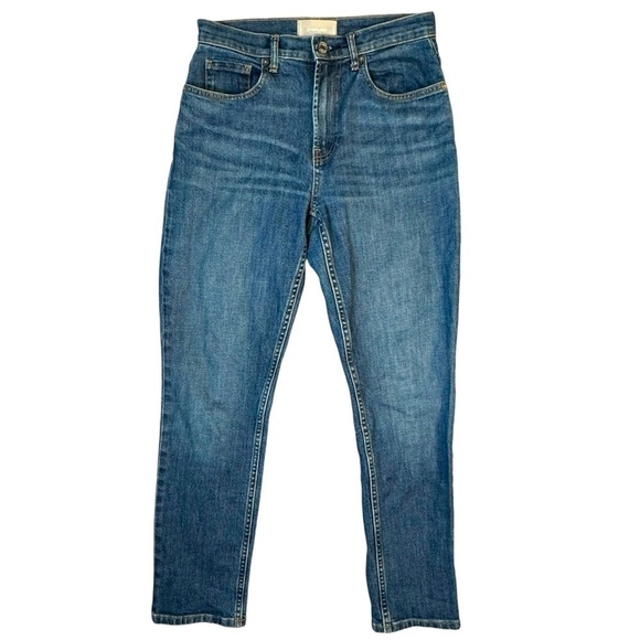 Everlane Denim Jeans Medium Wash Straight Leg Womens Size 27 - Picture 1 of 7